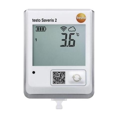 REGISTRO DE DATOS DE TEMP RATURE TESTO SAVERIS 2-T1 UNIDAD DE MEDIDA TEMP RATURE -30 +50 C CALIBRACION DE 0572 2031