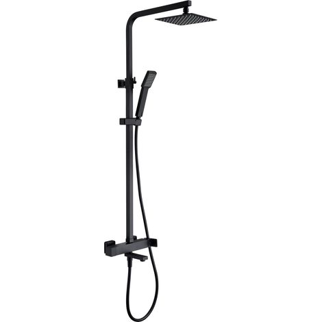 Set di vasca con monocomando  Modello FIYI  Colore nero finitura opaca [ IMEX® ]