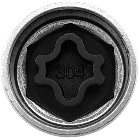 Clé de rechange pour écrou de roue antivol, XU, Compatible Mercedes Benz Security Master 304, produit qualité supérieure, durable et fiable, matériaux sélectionnés, satisfaction garantie - (1/4)