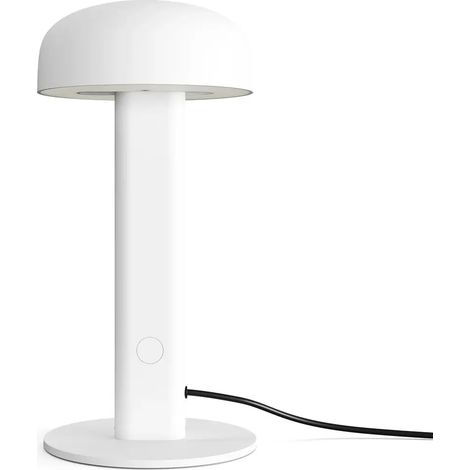 [NEUWERTIG] B-Ware Tip Toe Nod Tischleuchte Lampe Led Schreibtischleuchte Wolkenweiß Stahl Drehbar