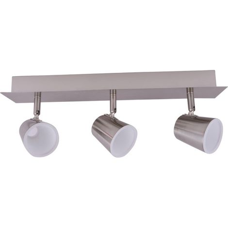 Faretti Strip 3 LED 15W 4000K ICE nichel CR 43-613-01-002 (1/2)