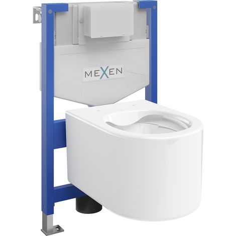 Mexen WC-Unterputzmontageset Felix XS-F Rahmen mit WC Sofia, Weiß - 6803354XX00 (1/3)