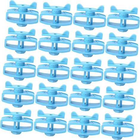 Plastique, Tendeur de Câble Isolateur de Clôture Électrique 24 Pièces (1/5)