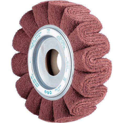 PFERD TOOLS POLINOX Vlies-Schleifrad PNG Ø 200x50mm Bohrung-Ø 44 mm A280 für Feinschliff und Finish (1/3)