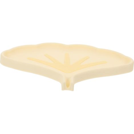 Silikon-Abtropfschale in Ginkgoform für Bad, Küche und Spüle – elegantes und rutschfestes Design für saubere und trockene Arbeitsflächen (1/5)
