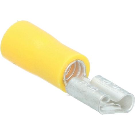 COSSES CLIP FEMELLE 543 JAUNE 6,3X0,8MM (10 PCS)