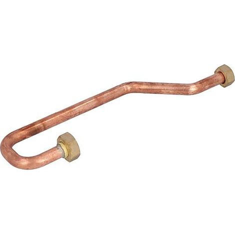 tube arrivée cuivre avec 2 ecrous tournants convient pour EasyFlow Fresh 2 (1/5)