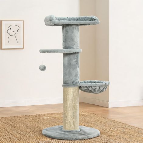 Arbre à chat gris Claro 48 x 48 x 103,5 cm (1/5)
