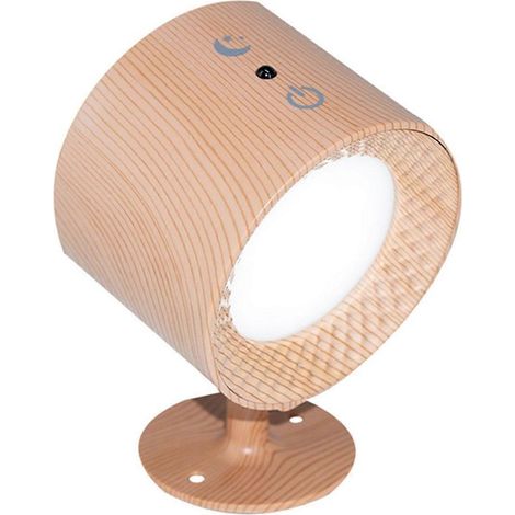 Lampe LED rechargeable USB avec télécommande, 3 températures de couleur RGB, 7 couleurs, rotation à 360°, installation magnétique. (1/5)