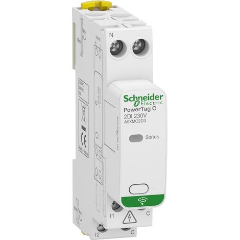 CAPTEUR CONTACTS RADIO-FRÉQUENCE MODULAIRE 2 ENTRÉES SCHNEIDER A9XMC2D3 (1/3)