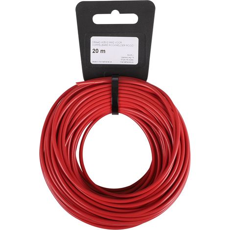 Q-Link Câble basse tension Rouge Hxl0.3xL2000cm