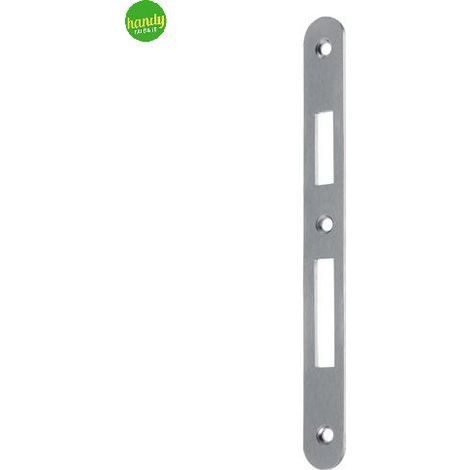 Contropiastra per serratura Handy b.t. Yale interasse 85 mm nichelato