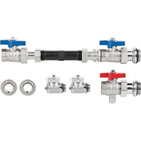Pièce de raccordement WS WMZ-41/3E 3/4" (110mm) avec purge (1/2)