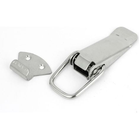 Boîte à outils Holzbox Edelstahl Loquet Moraillon Définit (1/2)