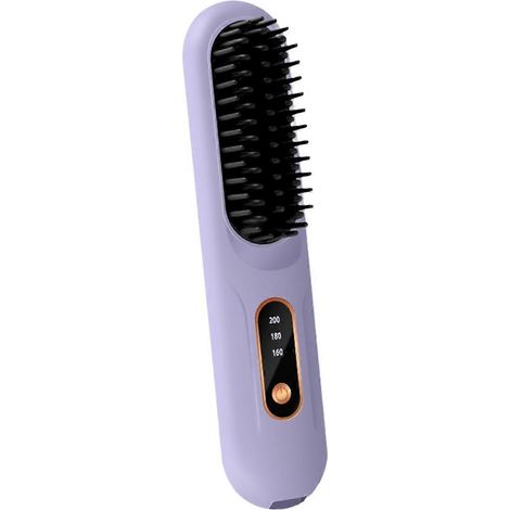 peigne chauffant électrique pour cheveux lisses (1/5)