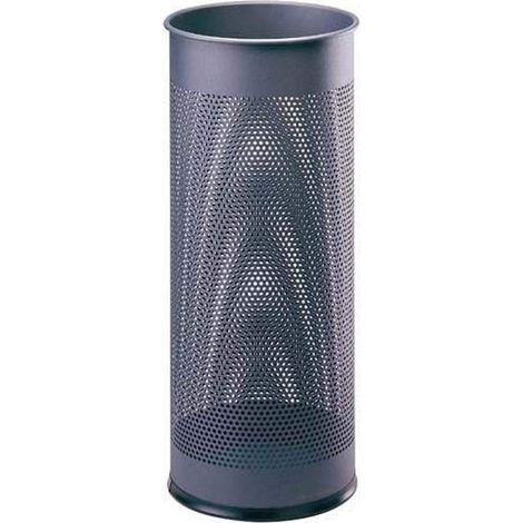 Durable 335058 Portaombrelli in Acciaio Verniciato, Capacità 28.5 Litri, 620x260 mm, Carbone (1/2)