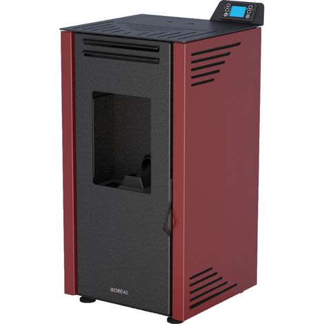 BRICOSOL ESTUFA DE PELLET BOREAL 6 KW BURDEOS (1/3)