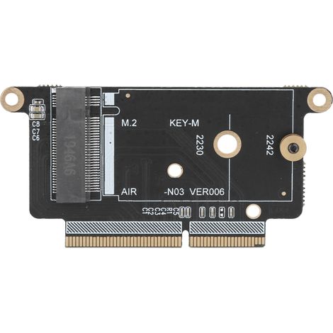 NVMe M.2 Key M Adapter für 2230/2242 SSD auf A1708 Anschluss für Laptops 2016-2017 (1/5)