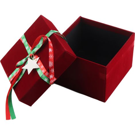 Red Velvet Silvester-Apfelgeschenkbox
