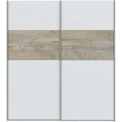 KIT ARMADIO 2 ANTE SCORR 180X60X200 CM BIA ART ROV