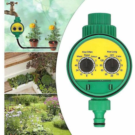 1 Pack Programmateur D'arrosage Automatique, Programmateur Numrique Intelligent Pour Robinet De Tuyau, Contrleur De Systme D'arrosage De Jardin, D (1/5)
