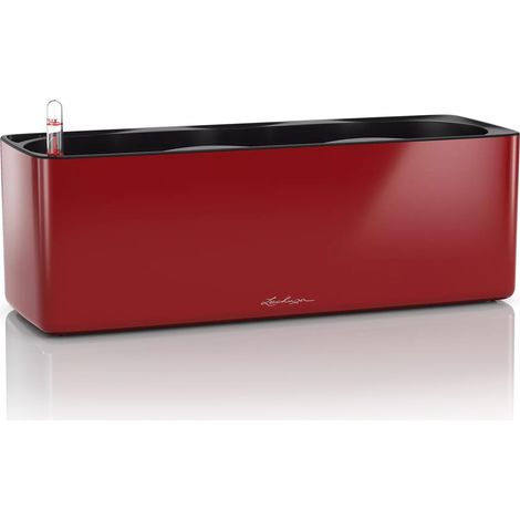 LECHUZA CUBE Triple Rosso Scarlatto Lucido High Gloss 13672 (1/5)