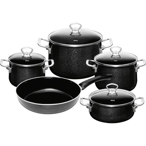 Topfset "Black Magic" 5-teilig