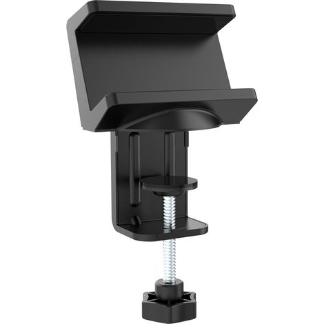 MaxTrack NVZ2L - Morsetto da tavolo per ciabatta elettrica o hub USB da 50 a 70 mm di larghezza, supporto da scrivania, cuscinetti protettivi in silicone, supporto per ciabatta (1/5)