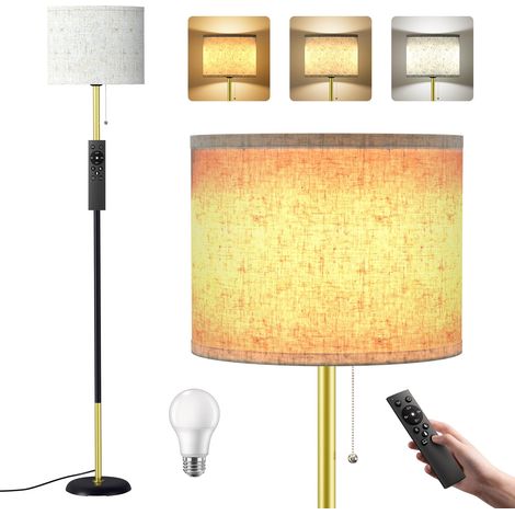 Lampadaire LED sur Pied Salon - 12W Lampe sur Pied avec Télécommande (1/5)