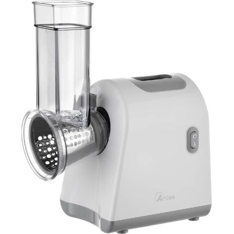 Ardes Parmina 2 - Grattugia Elettrica Per Formaggio Con Rullo In Acciaio Inox, 250W (1/2)
