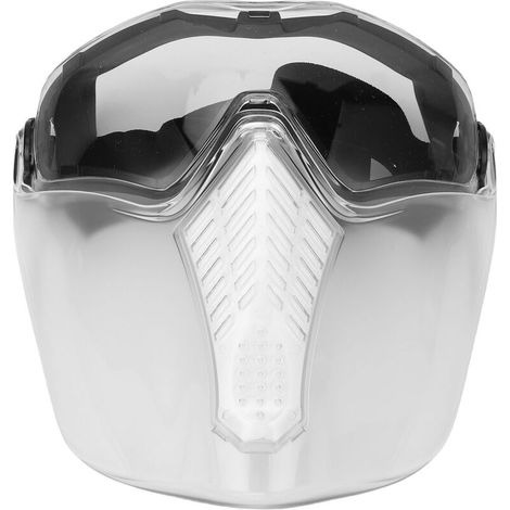 Mascarilla antipolvo y cortavientos, protección resistente a impactos para entornos de laboratorios de construcción industrial -Crezuo