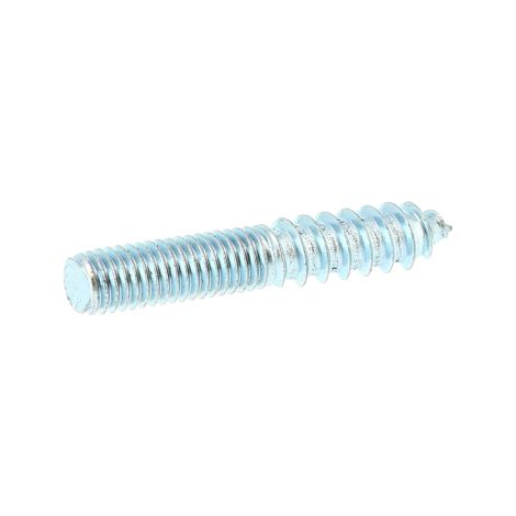Vis Double Filet (Bois-Metrique) M8X60 Acier Zingué