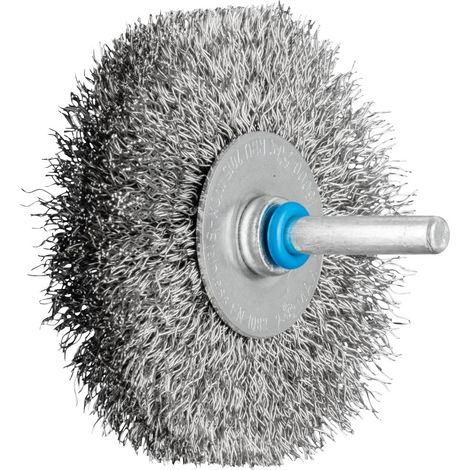 PFERD TOOLS Brosse ronde SANS contact RBU Ø 70 x 15 mm Ø tige 6 mm Ø fil en acier inoxydable 0,30 POS RBU 7015/6 INOX 0,30 43701019 10 pc(s) Y181582 (1/5)