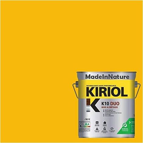 Peinture Métaux Antirouille, Sous couche et Finition, sur Fer, Acier, Galvanisé, même rouillés, très opacifiant - 0.75 litre - RAL 1003. (1/4)