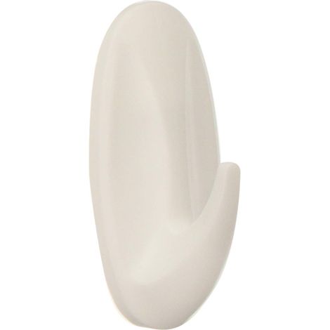 Command W17082 Gancio Ovale, Plastica, Bianco, Misura S, outofPrint (1/3)