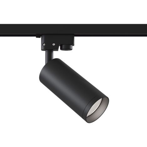 Faretto Per Binario Moderno Focus Alluminio Nero 1 Luce (1/5)