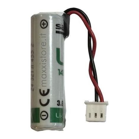 Saft batteria litio 3,6V 2,6A AA compatibile allarme Tecnoalarm - ER14505 LS14500