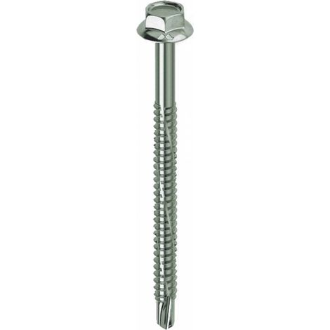 100 x TIRAFONDO AUTOPERFORANTE TE 6,3X120MM CHR KOVERVIT DX