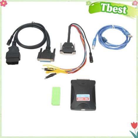 Tbest Pour le programmeur ECU SM2 PRO J2534 Pour SM2 PRO J2534 programmeur ECU 67 en 1 Support somme de contrôle moto diagnostic (1/5)
