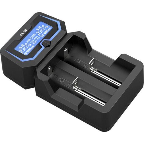 XTAR X2 battery charger is Li-ion 18650 (1/5)