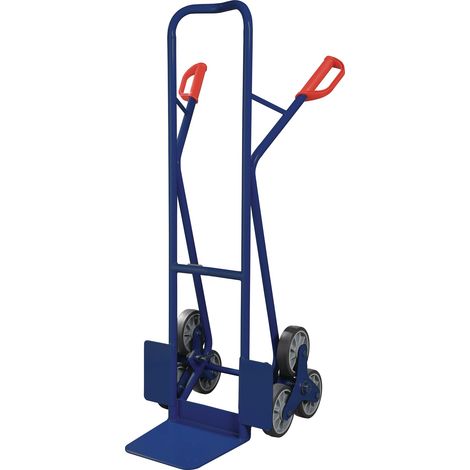 Carretilla de  escalera H.1300mm " pala-Gr.L250xB320mm STA " Rueda de " estrella de " 3 brazos " TECWERK (1/3)