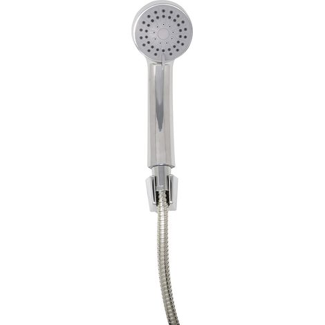 Croydex 3 Settings Shower Head Handset with Bracket, Multifunction - Amalfi (1/3)