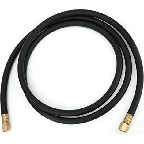 1/4 Zoll Inertgasschlauch, Argonschlauch, Stickstoffschlauch, Druckluftschlauch, geeignet für Luft, Druckluft, Argon, Stickstoff und Kohlendioxid (2 m)