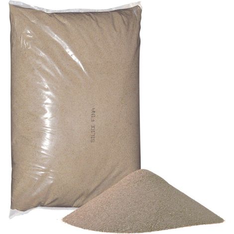 Arena de Sílice para Cesped Artificial Sacos Arena 25 kg para Pavimentos Deportivos Granulometria 02/06 40 sacos de 25 kg total 1.000 kg -