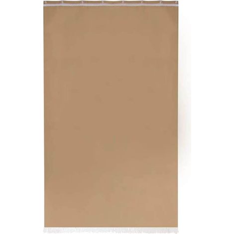 Tenda da sole per balcone beige 140 x 300 centimetri (1/5)