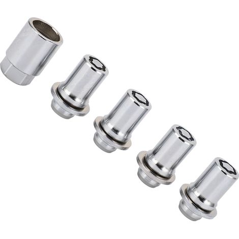 Jeu d'écrous antivol de roue 0027600901, hauteur 1,73 pouce, convient pour Toyota Corolla GS300. (1/5)