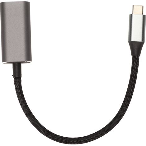 Adaptateur USB-C vers 4K HD 4K 60 Hz en alliage d'aluminium, compatible OS X, pour ordinateurs portables, tablettes et téléphones. (1/4)