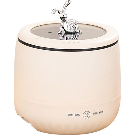 Mini cuiseur à riz électrique intelligent antiadhésif de 18 l pour soupe aux céréales ragoûts de bouillie