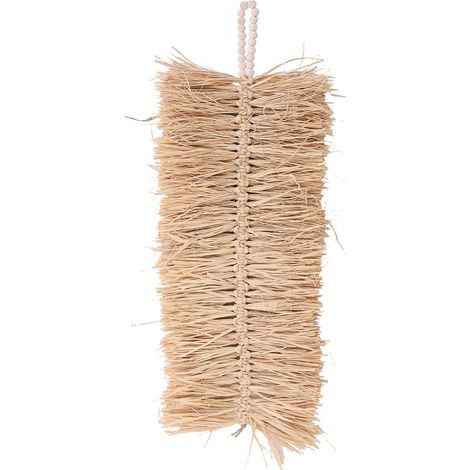 Signes Grimalt Rechteckige orange karierte Wanddekoration – 70 x 26 x 2 cm
