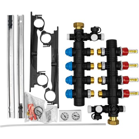Collettore a 4 vie per riscaldamento a pavimento hkv rmx4 daikin ecollectrmx4a